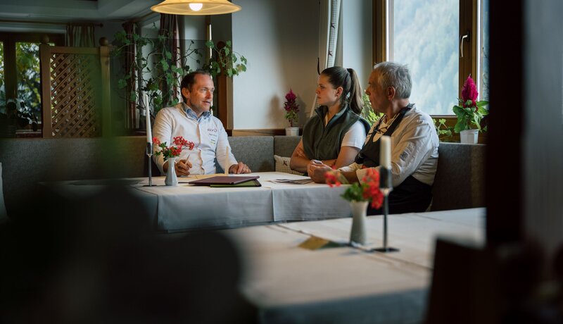 Egon Heiss im Jägerhof bei der Beratung "Erfolgreich Regional" | © Überall / IDM Südtirol - Alto Adige