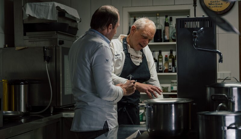 Beratung direkt vor Ort - Egon Heiss mit Siegi Augscheller | © Überall / IDM Südtirol - Alto Adige