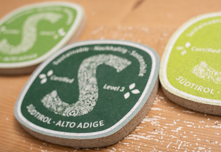 Die Labels des Nachhaltigkeitslabel Südtirol | © IDM Südtirol