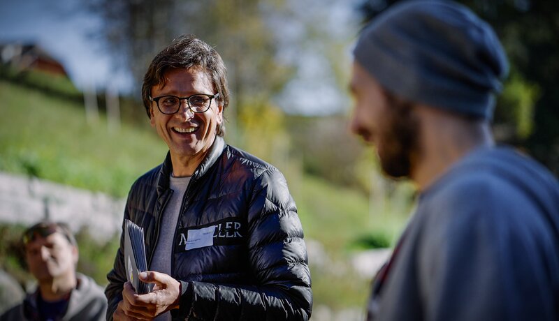 Joachim Messner bei der Veranstaltung "Zu Gast bei Pionieren" | © Foto: Jan Palma