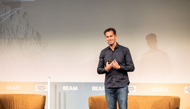 Stephan Grabmeier beim BEAM Summit 2025 | © Foto: Armin Huber