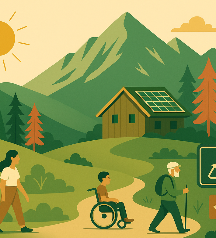 Symbolbild: Studienreise nach Montafon | © Illustration erstellt mit Hilfe von KI (ChatGPT / DALL·E von OpenAI)