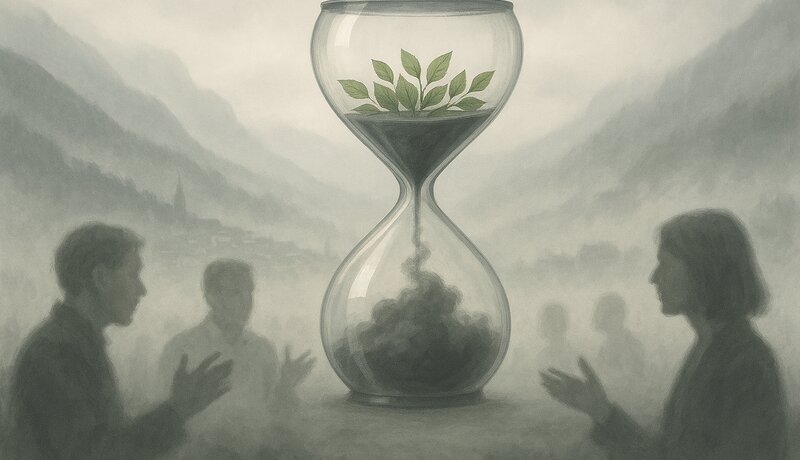 Symbolbild: Future lost? Warum der Kampf gegen den Klimawandel zu scheitern droht | © KI generiertes Bild