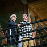 Ulrich Ladurner und Matteo Thun im Vigilius Mountain Resort | © Jan Palma / IDM Südtirol - Alto Adige