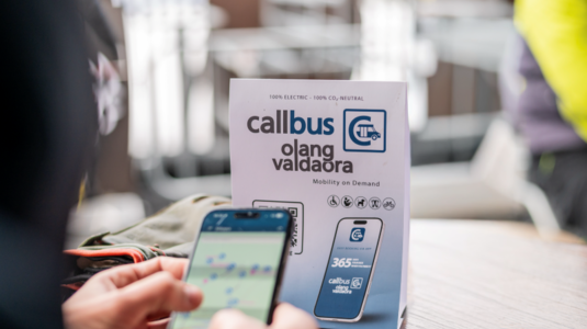 Der Callbus - Buchbar über eine eigens programmierte App | © Tourismusverein Olang