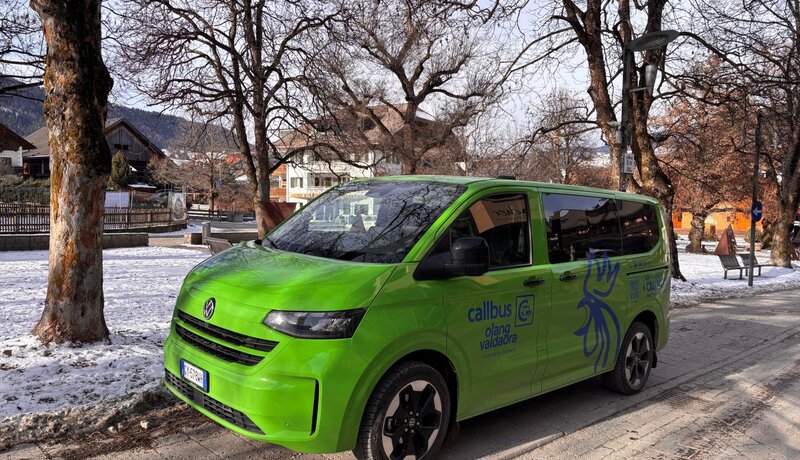 Der Callbus von vorne | © Tourismusverein Olang