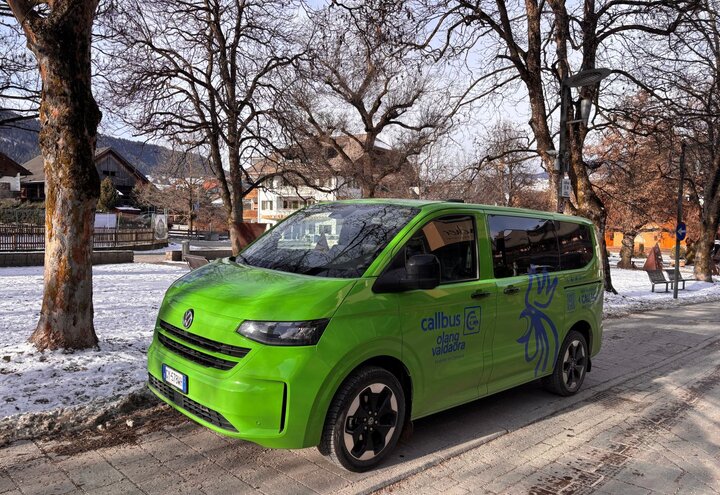 Der Callbus von vorne | © Tourismusverein Olang