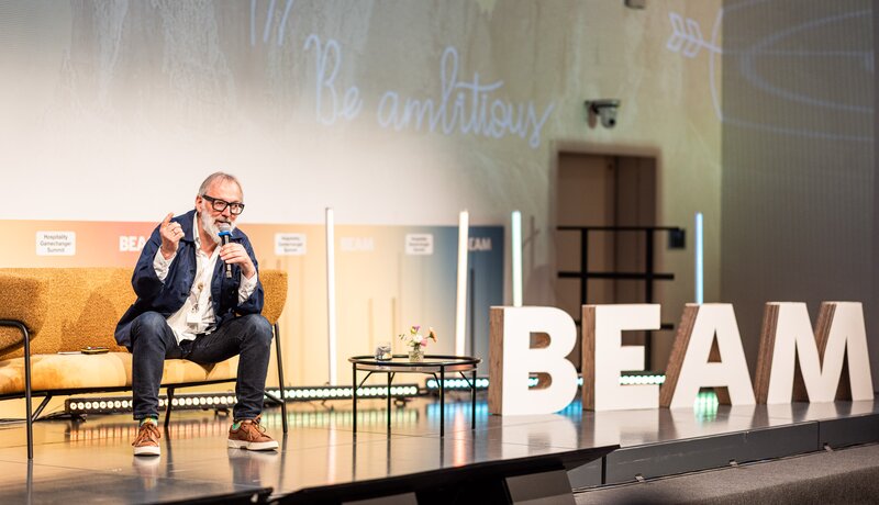 Claus Sendlinger bei BEAM 2025: The Power of Collaboration | © Armin Huber / IDM Südtirol
