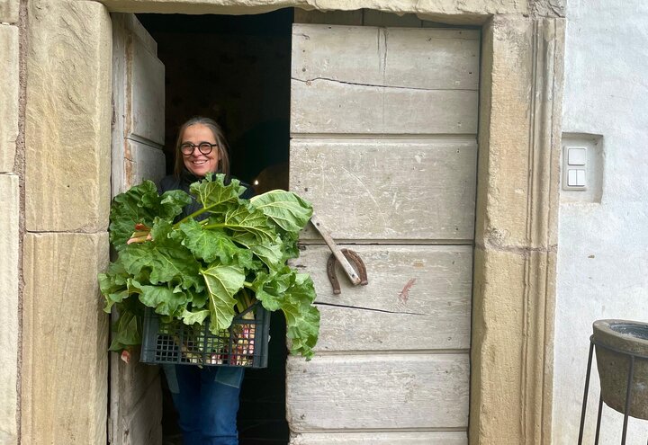Katrin ist eine leidenschaftliche Köchin und Produzentin | © Schlosshof Baumann