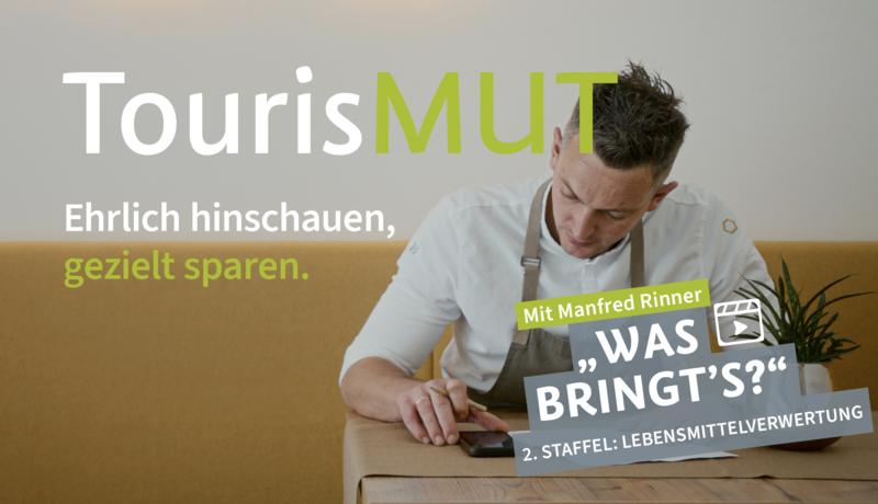 Manfred Rinner vom Apipura Hotel Rinner. Protagonist der neuen Staffel Was Bringt's. Ehrlich hinschauen . Gezielt sparen.