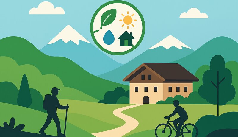 Symbolbild: Nachhaltigkeit als Markenkern im Tourismus | © Ki generiertes Bild