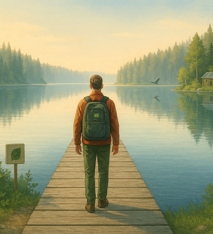 Symbolbild: Sustainable Tourism Talks: Sustainable Travel Finland | © KI generiertes Bild