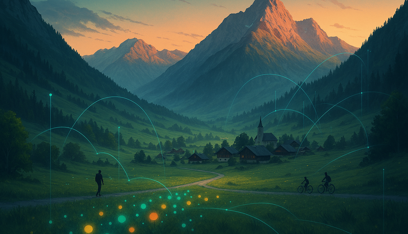 Symbolbild: Event Wege zu Balanced Tourism | © KI generiertes Bild