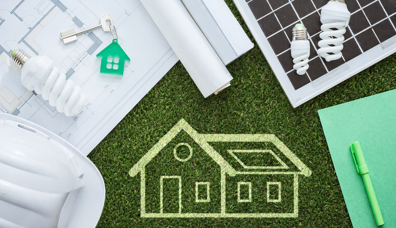 Symbolbild: Fit für die Zukunft: Nachhaltiges Bauen und Sanieren im Gastgewerbe | © KI generiertes Bild 