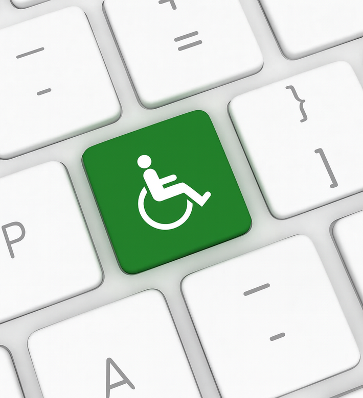 Barrierefreiheit im digitalen Alltag   | © KI generiertes Bild
