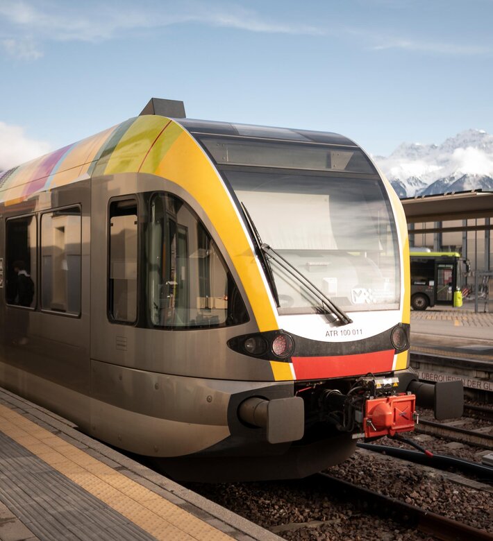 Zu in Bahnhof | © IDM Südtirol-Alto Adige/Patrick Schwienbacher